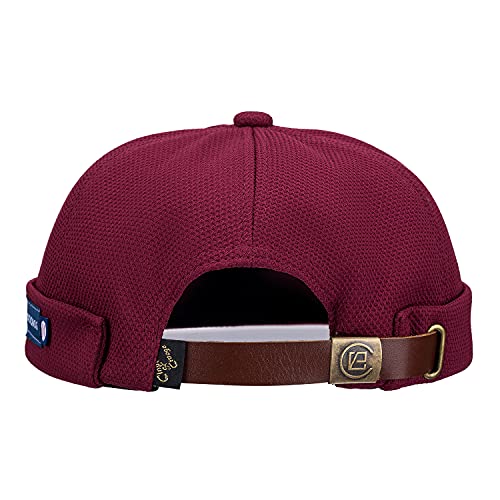 Image of CLAPE Watch Cap Work Beanie Corduroy Docker Leon Brimless Hat Rolled Cuff Harbour Hat