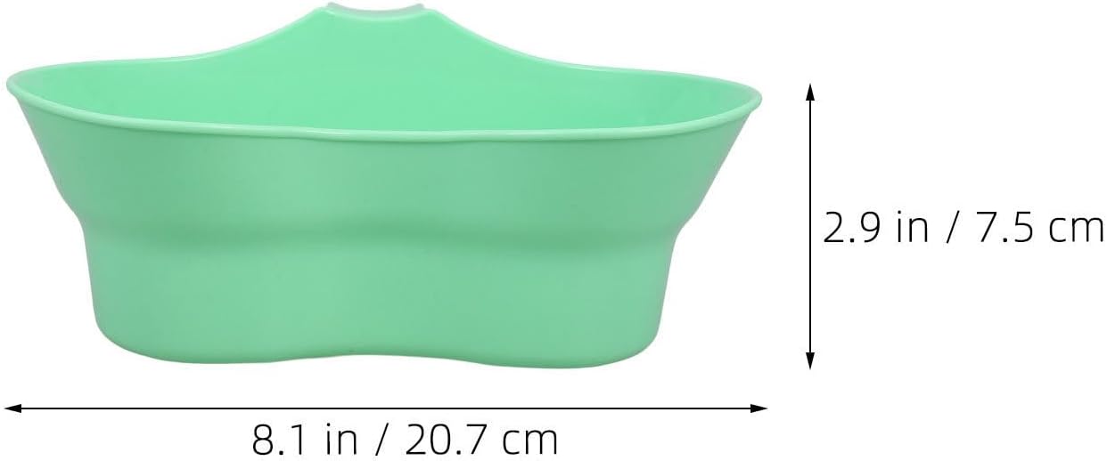 4 Pack Bedside Spitting Basin for Bedridden Patients with Handle
