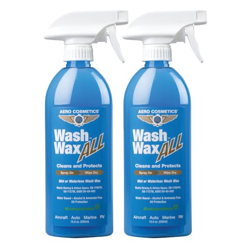 Image of Aero Cosmetics Wash Wax ALL Waterless Car Wash RV Boat Spray Detailer