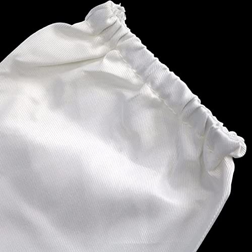 Bienenzucht Handschuhe Imkerhandschuhe Ziegenleder Schutzhandschuhe Lange Ärmel mit Belüftetem Kordelzug Dauerhaft Sanft… – Bild 4