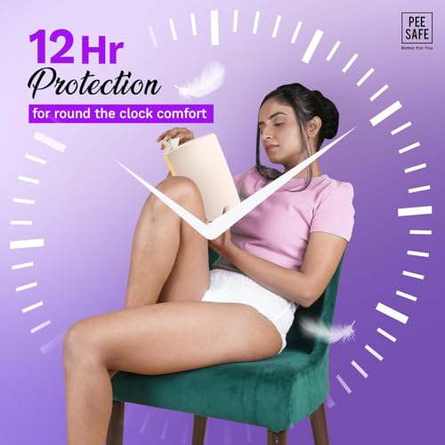 Image of Pee Safe Comfort Period Panties | XL-XXL | 8 Panties - Pack of 3 | 360 Protection | 12 Hr Protection | Leak Proof | Overnight Comfort | Rash & Toxin Free | Seamless Fit