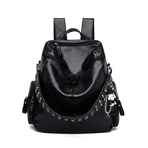 Sac a dos femme BUKESIYI en faux cuir style sac seau et bandouliere modulaire