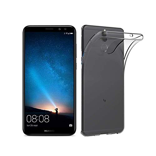 NEW'C Funda para Huawei Mate 10 Lite, Anti- Choques y Anti- Arañazos, Silicona TPU, HD Clara
