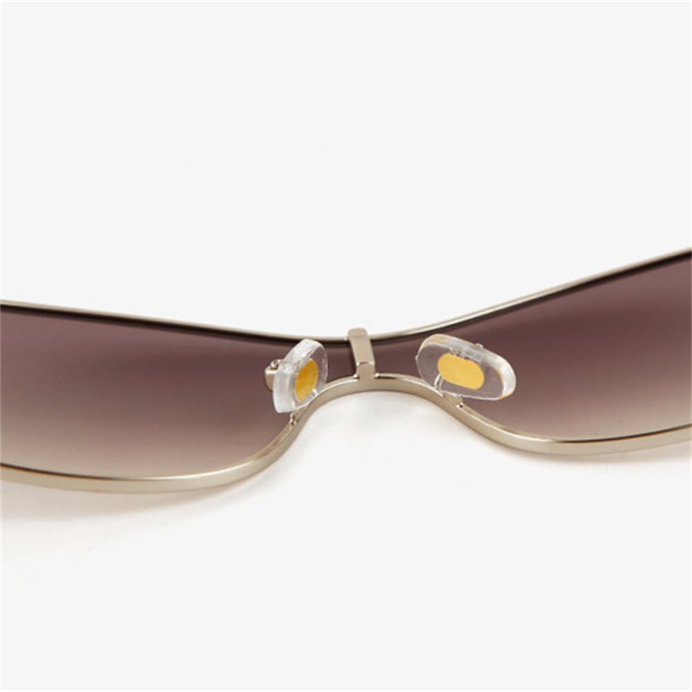 Okulary przeciwsłoneczne jednoczęściowe damskie męskie okulary przeciwsłoneczne vintage okulary podróżne okulary UV400
