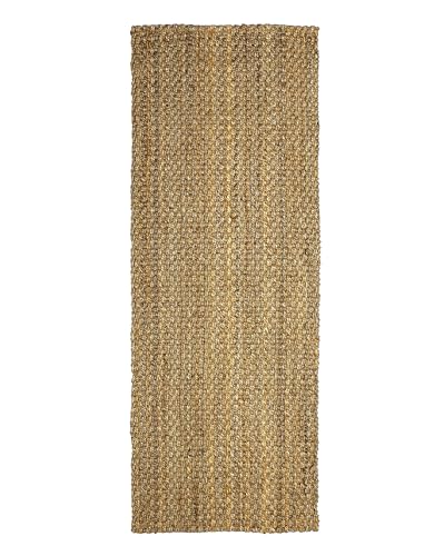Modern Style Rugs Natural Jute Runner Rug, Hardwearing Durable Jute Suitable for Bedroom, Living Room, Hallway, Bathroom, Lounge, Office Room Rug - 60x180cm