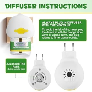 Diffusore calmante per cani, anti-paura, spina europea 2 in 1, feromone ricaricabile, 30 giorni, per riempimento da 48 ml, comfort, rilassante