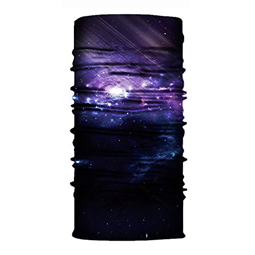 Preisvergleich Produktbild ACBungji Multifunktionstuch Kopftuch Gesichtsmaske Motorradmaske Sturmmaske Sternenhimmel Muster Maske für Ski Snowboard Paintball Fahrrad Bergsteigen Trekking Skateboarden Angeln LEO-1230