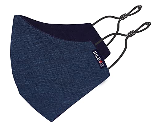 Image of Bildos Anti-Pollution Cotton Cloth Masks (Multicolour) - Pack of 12 | Breathable Cotton Fabric