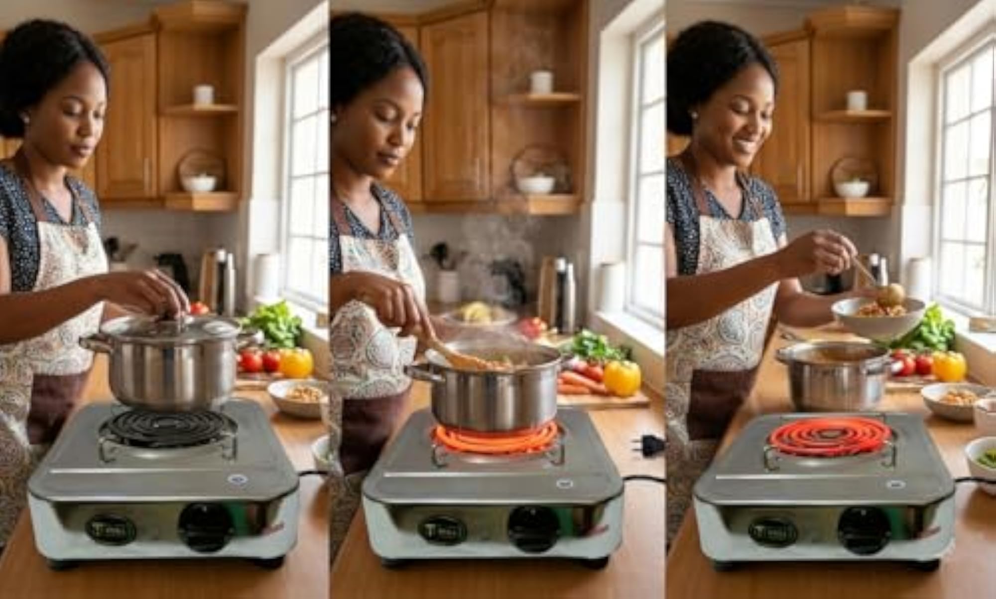 2000W Portable Electric Single Burner Hot Plate