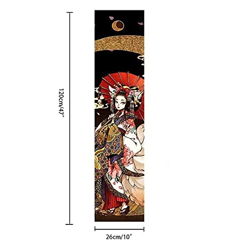 Sport Outdoor Skateboard Longboard Cruiser Board Waterproof Diamond Griptape Sheet Sticker Sand Paper (Kimono, 47inch9inch) 47inch*9inch Kimono image 4 of 5 B07T3J9DVB