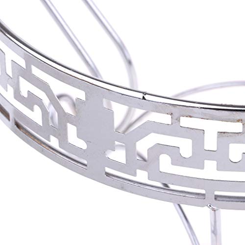 YIJU Acampamento Fogão a álcool Suporte Rack Espírito Queimador Bandeja Forno Fogão - 26 cm