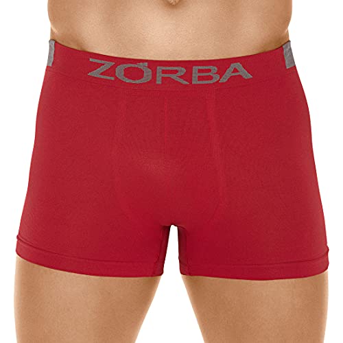 Cueca Boxer , Zorba, Masculino, Vermelho, G
