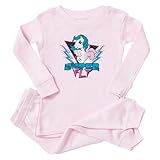 CafePress Super Fly Pink Toddler Baby Pajamas