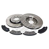 discos freno peugeot 408 Diámetro: 266 mm Mapco 47455 Brake Kit- Kit de discos de freno