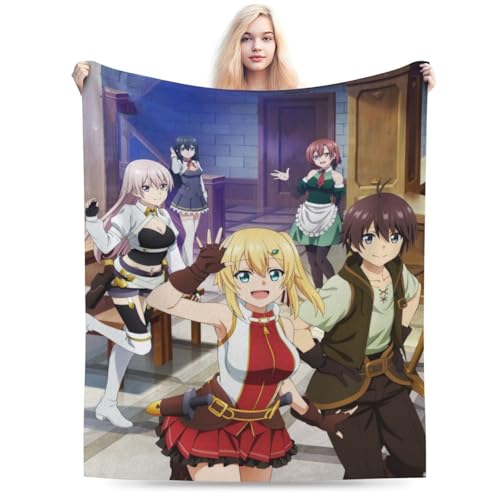 俺だけ入れる隠しダンジョン?こっそり鍛えて世界最強? 毛布 ブランケット 大判 フリーサイズ 暖かい 軽量 ふわふわ 一人用 ソファ ベッド オフィス 膝掛け 洗える 秋冬40"x30"