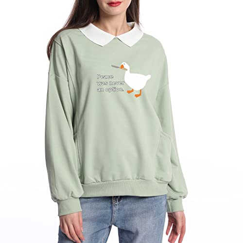 Kiekiecoo Cute Cat Sweatshirt For Teen Girls Fashion Oversized Kawaii Aesthetic Preppy Sweaters Cartoon Long Sleeve Shirts #TOP3