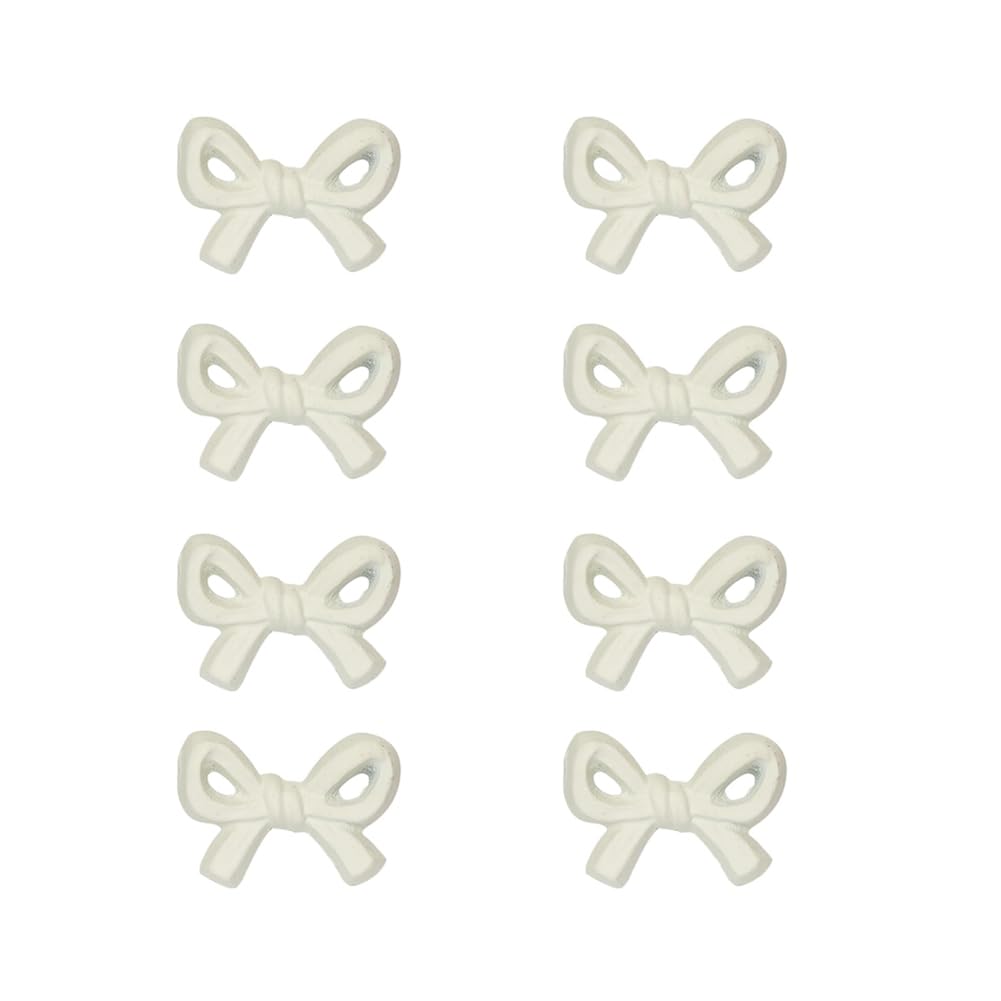 Boutons d'armoire en métal blanc pour relooker la commode de chambre
