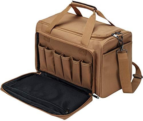 YUOTO Tactical Pistol Range Bag Gun Ammo Shooting Duffle Bag