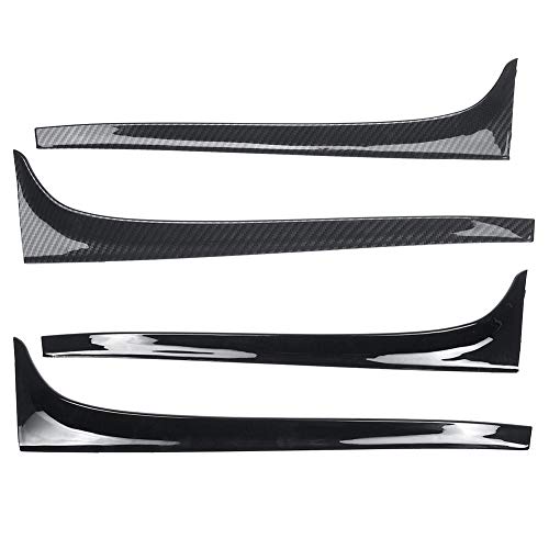 kaaka 1 par de asas de spoiler lateral de janela traseira de carro para golfe 7 MK7 2014-2018 - 37,5