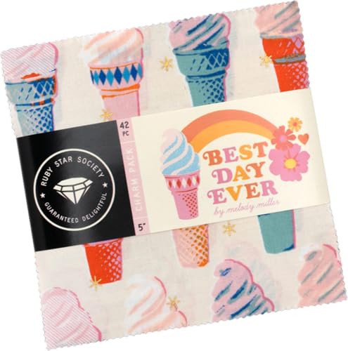 Preorder - Best Day Ever Charm Pack 42pcs - Melody Miller - RS0102PP by Ruby Star Society