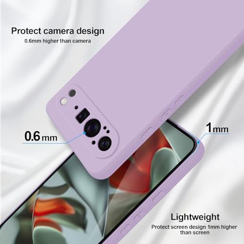 GiiYoon Case Compatible with Google Pixel 9 Pro XL, Silky-Soft Touch Full-Body Protective Phone Silicone Case - Image 3
