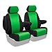 Coverking Custom Fit Center 50/50 Bucket Seat Cover for Select Chrysler Town & Country Models - Neoprene (Synergy Green with Black Sides)