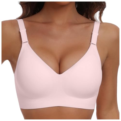 Soutien-gorge push-up sans fil confortable avec galbe naturel sans couture