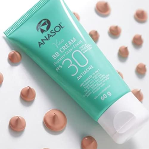 Anasol Viso BB Cream Facial Antiacne FPS 30-60 g