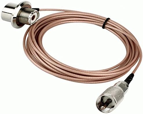 IFeng PL-259 5 Meter UHF Antenna Cable for YAESU ICOM Kenwood Walkie Talkie Radio