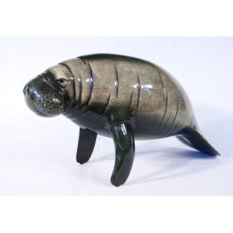Charlotte International Replica Sea Cow Manatee 18" Tropical 3D Standup Decor Cover