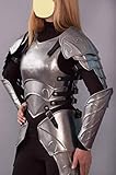 Nautical-Mart Lady Cuirass Suit of Armor Breastplate Tasset Belt Arm Leg Armor Pauldrons