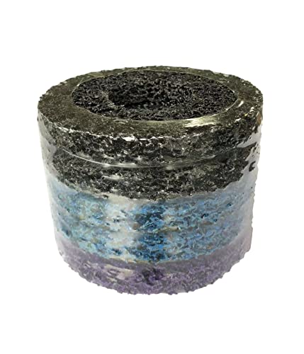 GOODWAY Reinigungsscheiben Set │ 5 Stück MIX │ Ø 115 mm CSD Schleifscheiben │ Grobreinigungsscheiben für Winkelschleifer │ Entfernen von Rost, Schweißnähten, Farbe und Oxidation