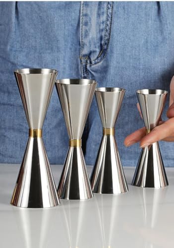 ノーブランド メジャーカップ 30ml/45ml/60ml ステンレス製