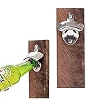 Einfach zu installieren: Einfach zu installieren, mit einem magnetisch montierten Bieröffner kann es in Ihrem Kühlschrank oder einer beliebigen Metalloberfläche installiert werden. Oder Sie können es in jeder Position installieren, die Sie gerne mit den extra langen Schrauben verwenden.
