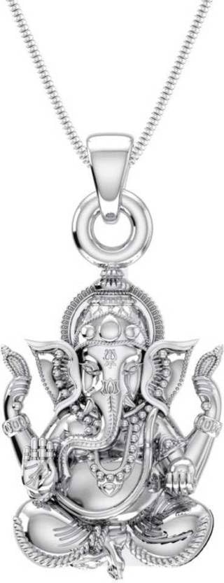Pendentif en argent sterling Dieu Ganesh bijou protecteur à porter au quotidien au bureau