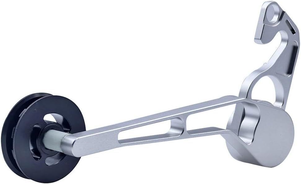 Folding Bike Chain Tensioner Aluminum Design for Brompton and For ClinePline Optimization (All Black)