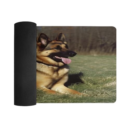 Mouse Pad grande antideslizante de goma para escritorio miniatura 3