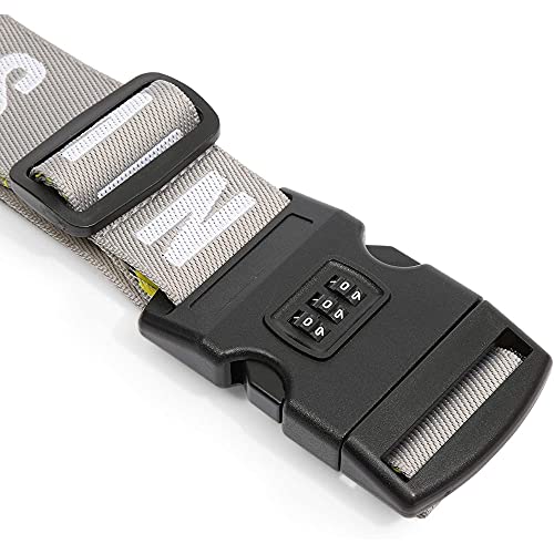 Adjustable Luggage Straps with Lock, Not Yours (33.5 x 2 Inches, 2 Pack) - Image 8