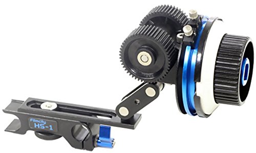 Battle Tested Film Gear 954-FC-HS-1 Filmcity HS-1 DSLR Follow Focus with 2 Hard Stops (Black)