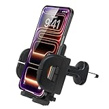 Bracketron Grip-iT Universal Smartphone Air Vent Car Mount Phone Holder Hands Free iPhone X 8 Plus 7 SE 6s 6 5s 5 4s Samsung Galaxy S9 S8 S7 S6 S5 Note Google Pixel 2 XL LG Nexus Sony Nokia PHV-200-BL