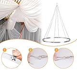 Zoom IMG-1 gralara ceiling drapes kit anello Zoom IMG-1 gralara ceiling drapes kit anello