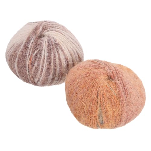 Hilo mohair mezcla de lana PATIKIL para tejer bufandas y calcetines suaves 2