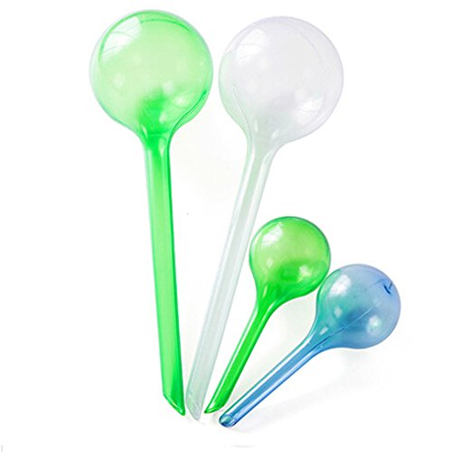 Layboo Plastic Watering Aqua Globes Automatic Watering Bulbs Ball Pack fo 4