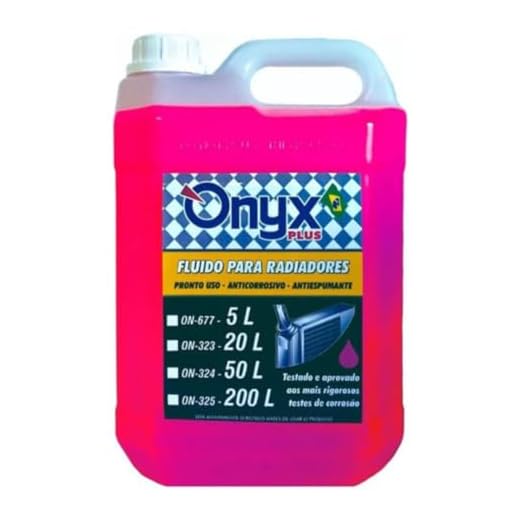Aditivo Fluido Radiador 5 Litros Pronto Uso 5l Rosa Onyx