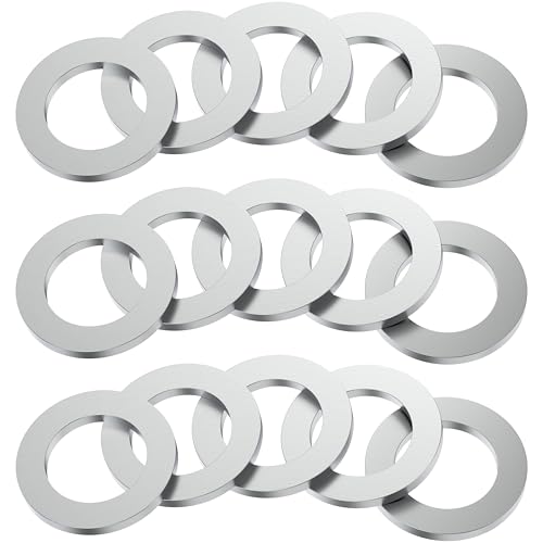 Image of Aluminium Oil Drain Plug Gaskets - 14mm Crush Washer for Leak Proof Sealing - Durable & Reliable Oil Plug Washer - Compatible with Honda & Acura Part# 94109-140-00 (Pack of 15)