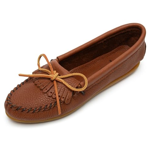 Mocassins Minnetonka Deerskin en cuir de cerf souple pour femme