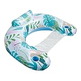 Silla de piscina flotante, una capa para