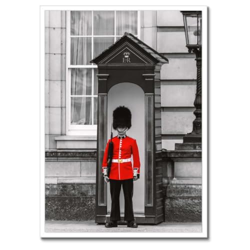 Poster Londres 50x70 cm encadré noir, une décoration murale élégante et épurée