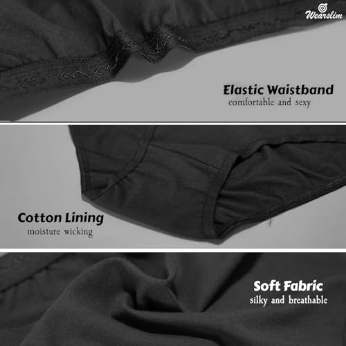 Image of Wearslim Premium Women Soft and Comfortable Women's Cotton Bikini No Show Panty | Ladies Invisible Breathable Briefs Soft Stretch Hipster Underwear
