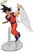 HQYCJYOE Personnages d'anime modèle Dragon Ball Z Goku Aile d'ange au Revoir Super Saiyan PVC Figurine d'anime Statuette Collection poupée 20Cm